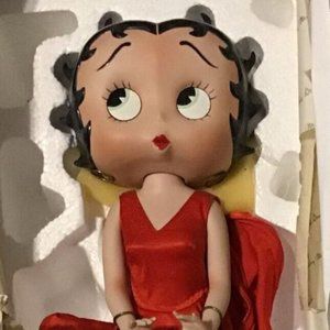1997 Betty Boop Vintage Porcelain Doll- Marylin Monroe Danbury Mint
